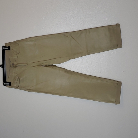 NEW L'AGENCE Sada Cropped Slim Straight Leg Coated Luxury Jeans Summer - Picture 8 of 14